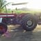 Te koop MF 135 tractor met maaibalk en achterblade
